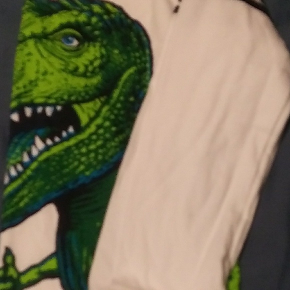 Boys Long Sleeve Dinosaur Shirt - Picture 3 of 6